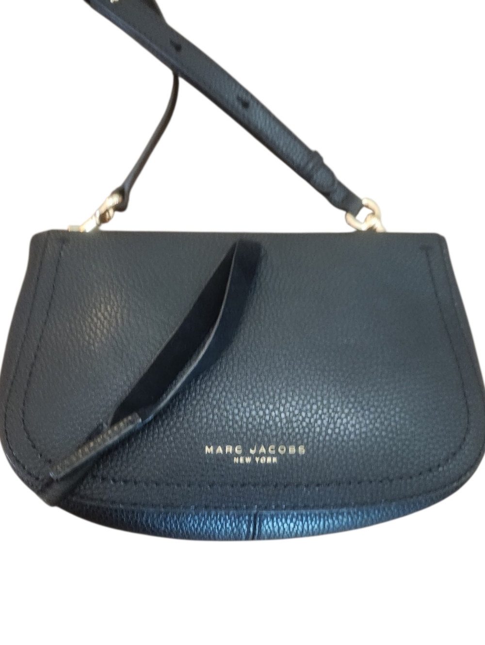 Marc Jacobs Black Leather Crossbody Bag with Tassel EUC - Picture 3 of 9